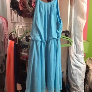 Beautiful blue dress